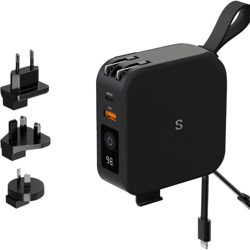 SnapWireless PowerPack Universal - 5 in 1 Travel Charger